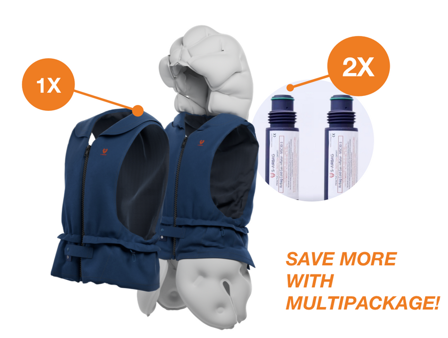 Wearable Antifall Airbag Vest to protect elderly from hip fracture